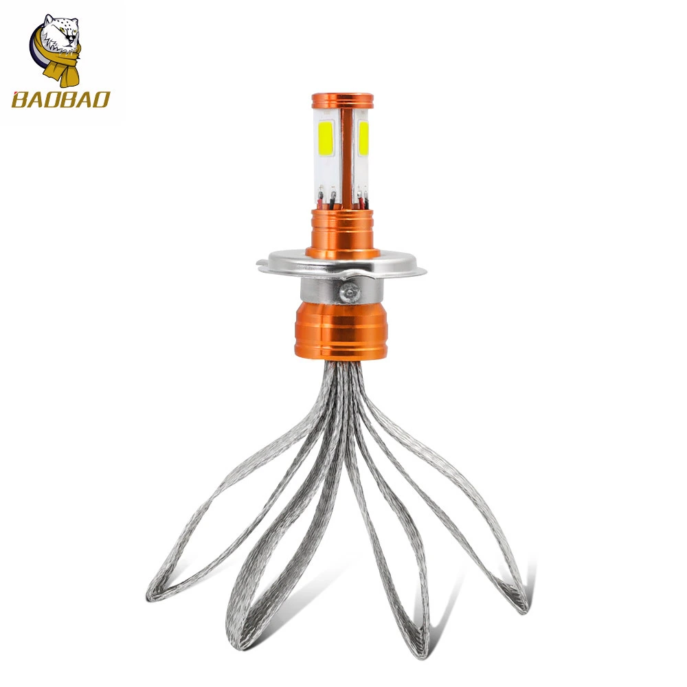 BAOBAO  BB1098 18W Motorcycles LED Blubs 3 Sides COB Chips  LED Headlight Bulbs 1