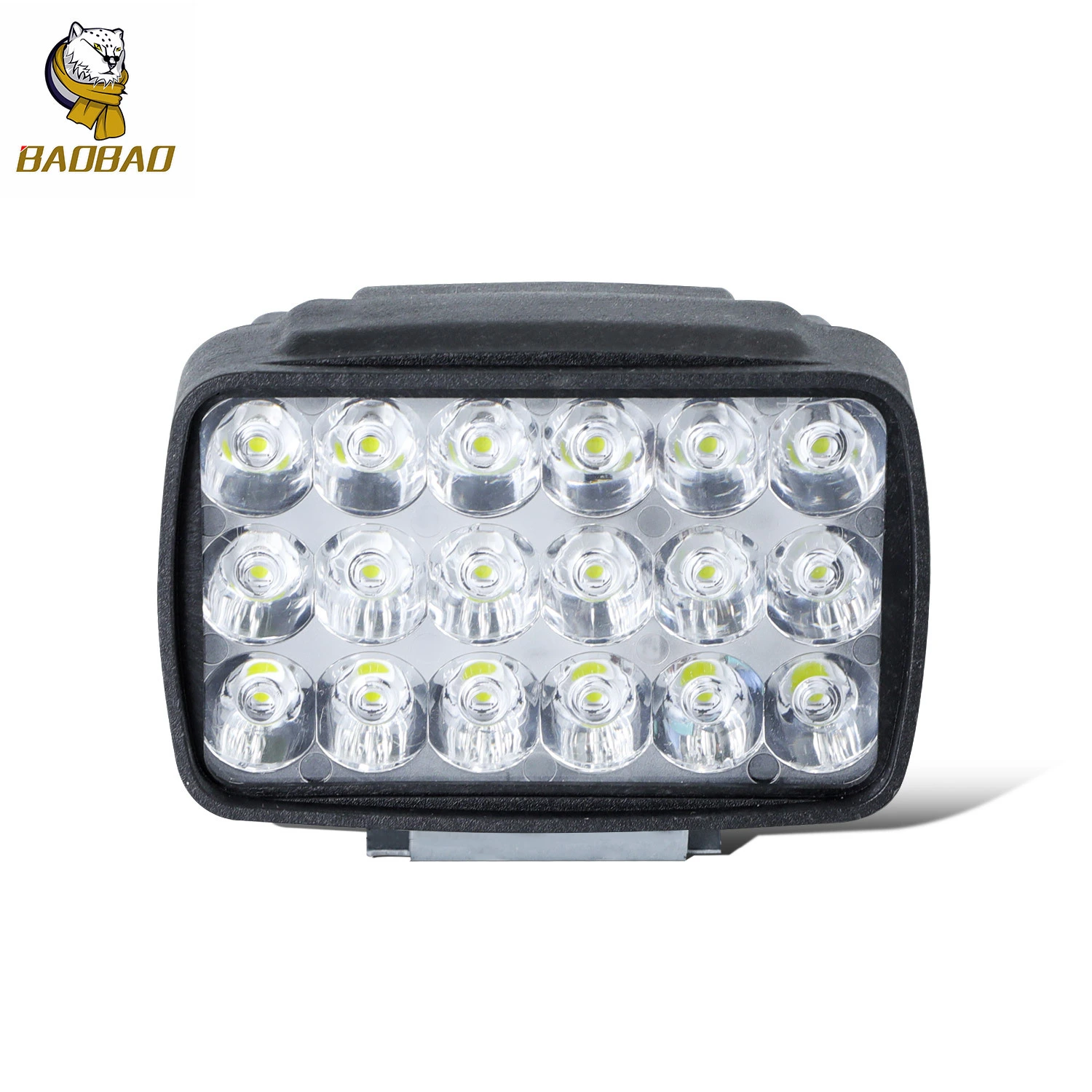 BAOBAO White Motorcycle Auxiliary Light 18 Beam 4 Inch 12-20V 30W BB885 1