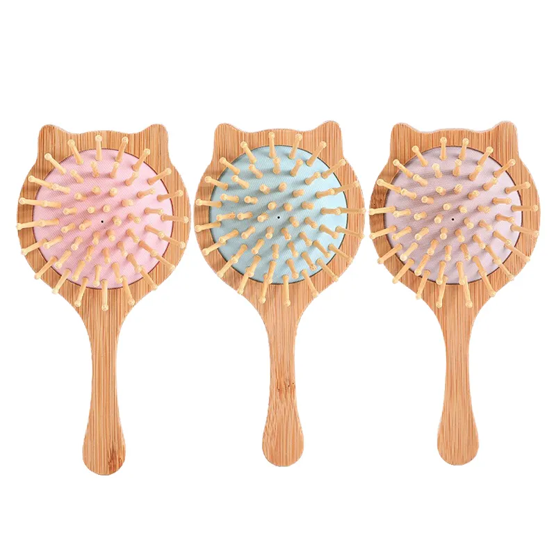Invigorate Your Scalp With A Wooden Hair Brush For Massage Therapy 1