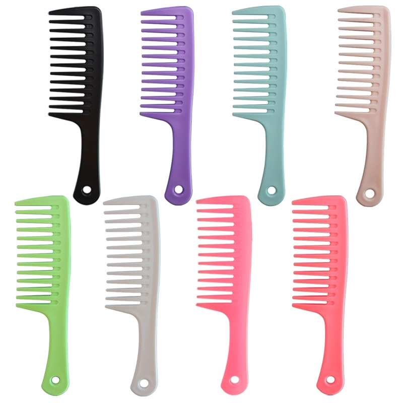 Professional private label plastic wide tooth hair comb 1