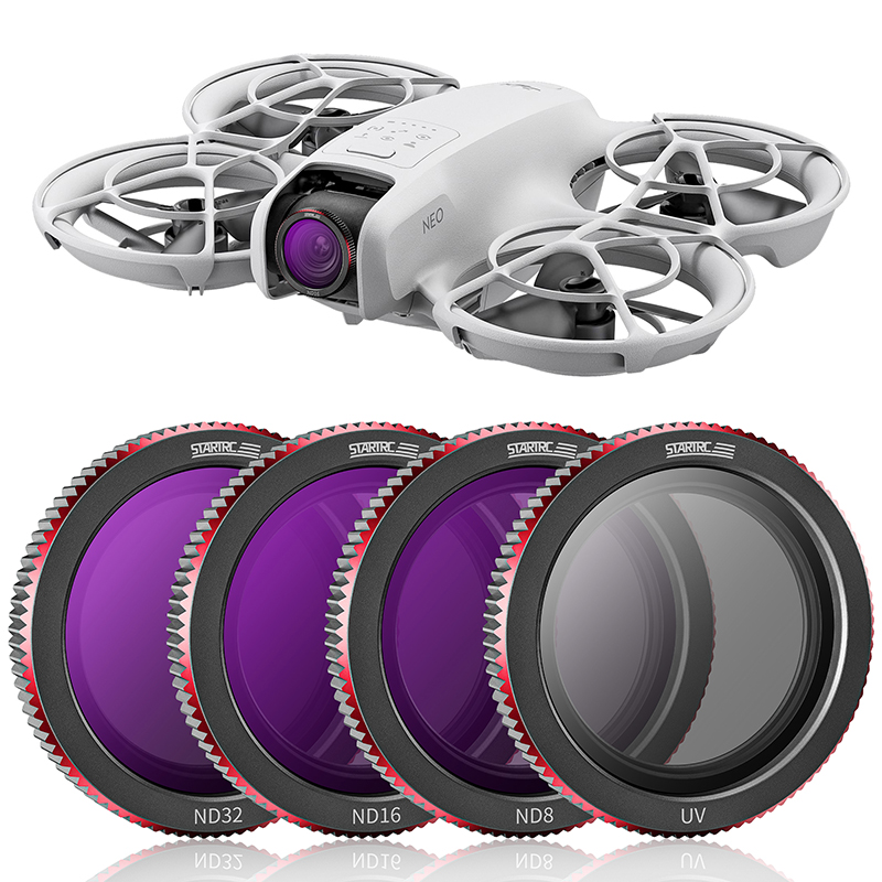 STARTRC UV-ND 4 Pack Filters Set for DJI Neo(UV/ND8/ ND16/ ND32) 2