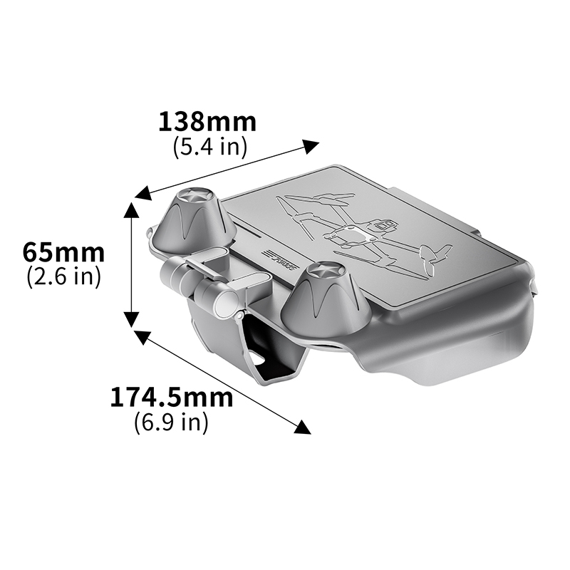 STARTRC 更新 DJI RC 2/ DJI RC 二合一遮阳罩和屏幕保护膜 7