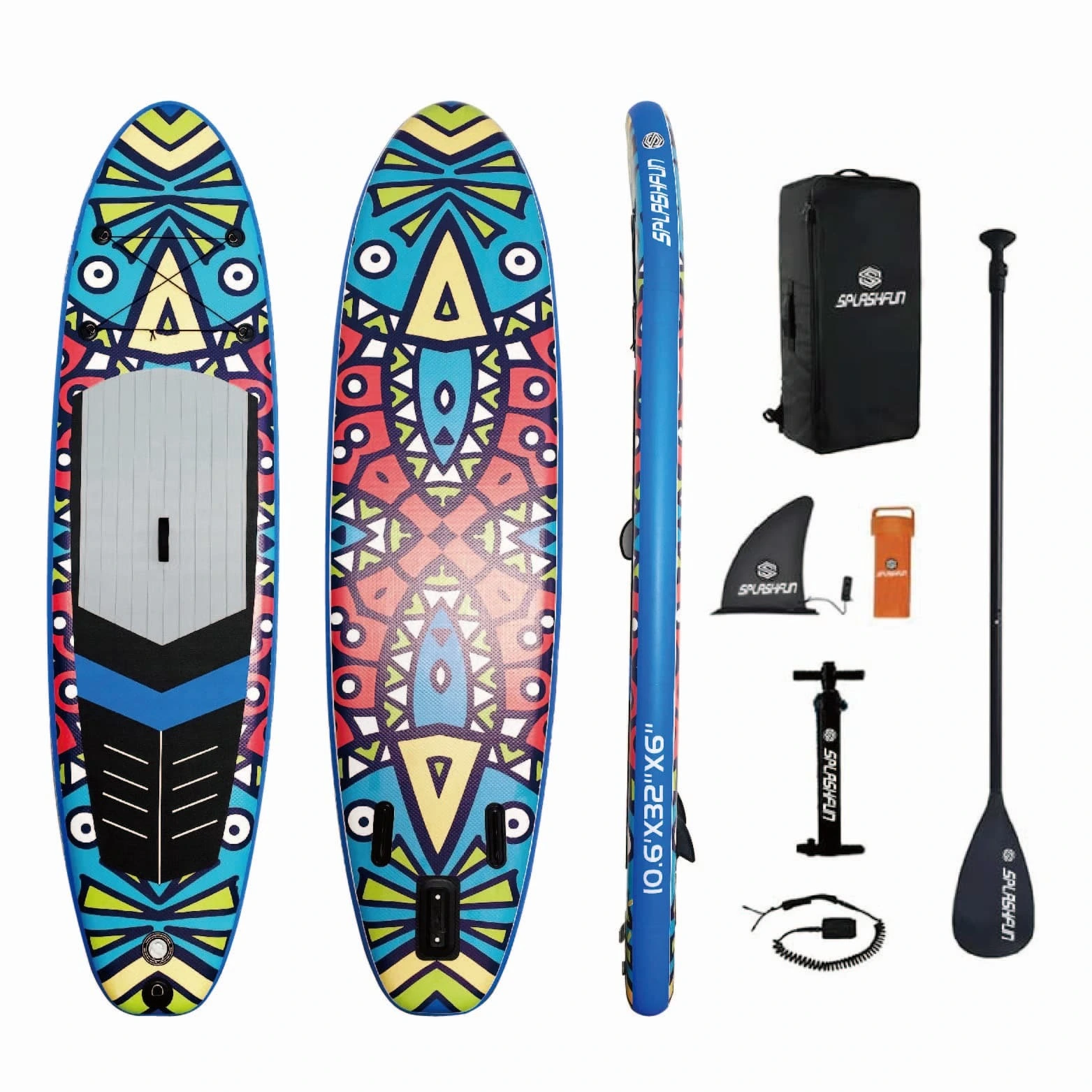 Tablero de paleta inflable del río del lago del verano del color del OEM 1