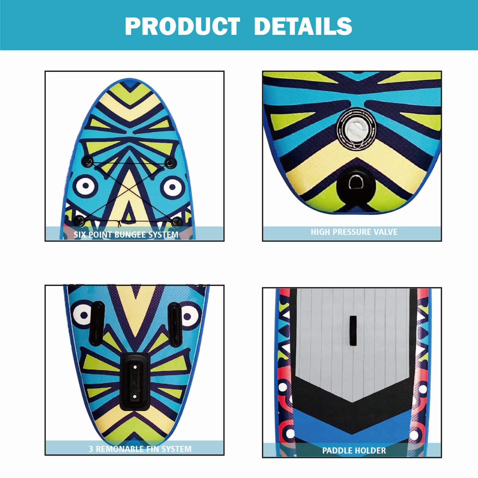 Aufblasbares Stand-Up-Paddle-Board in OEM-Farbe Summer Lake River 5