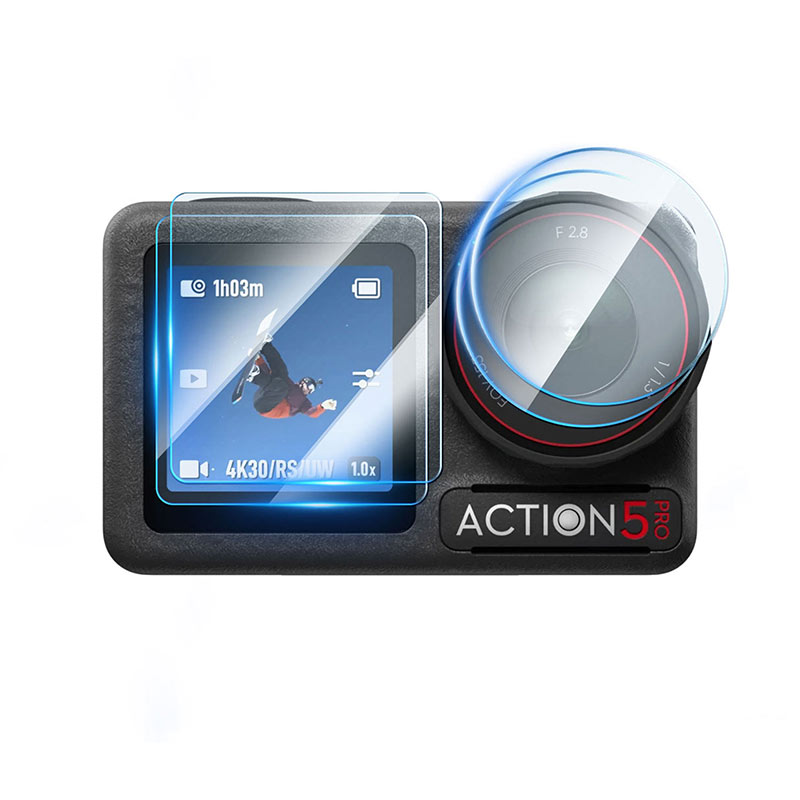 DJI Action 5 Pro STARTRC高清钢化膜(2套/包) 2