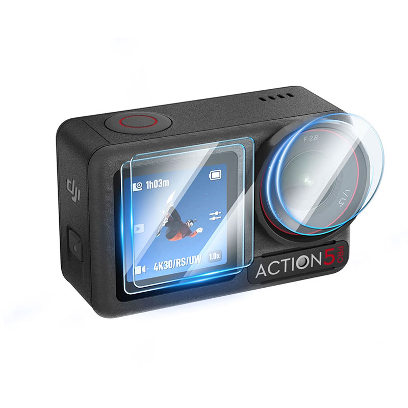 DJI Action 5 Pro STARTRC高清钢化膜(2套/包) 3