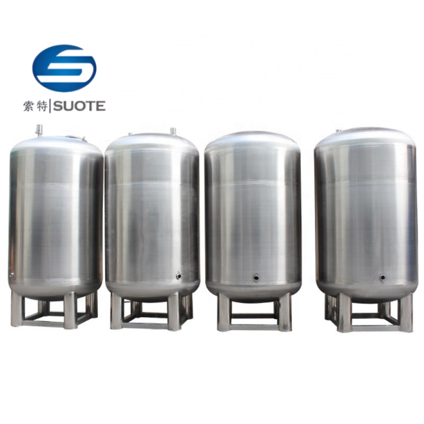 Réservoir de stockage vertical en acier inoxydable pour produits chimiques 4