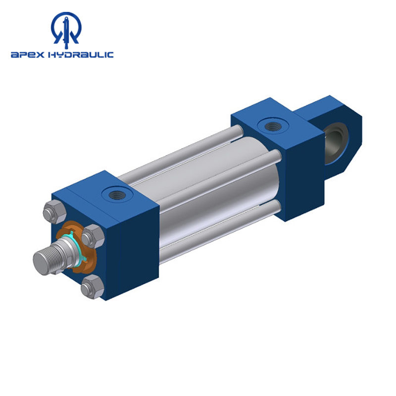Competitive Price Custom Double Acting Tie Rod Cylinder for Dump Trailer 4