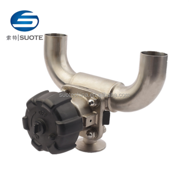 Stainless Steel Diaphragm Valve for Pharmaceutical and Chemical Fluid Equipment 3