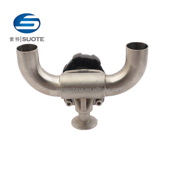 Stainless Steel Diaphragm Valve for Pharmaceutical and Chemical Fluid Equipment 5
