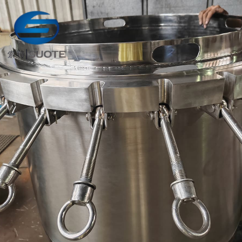 Stainless Steel Vacuum Filter Food Grade For Chemical Medicine Industry 1