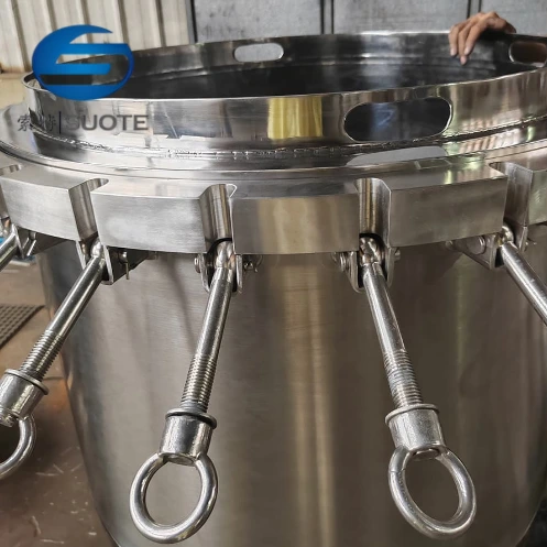 Stainless Steel Vacuum Filter Food Grade For Chemical Medicine Industry 1