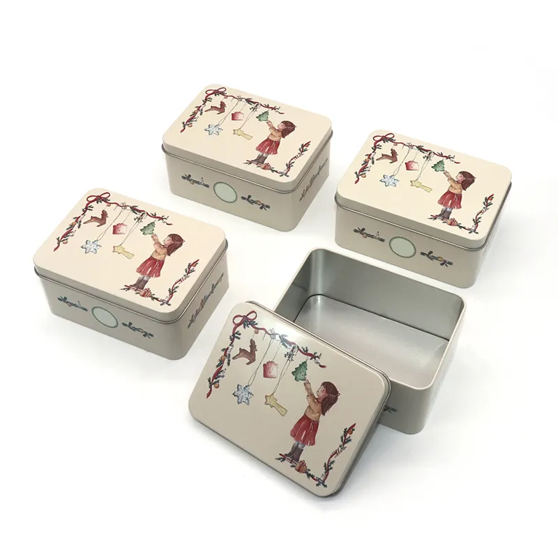 Custom Tin Box a Grade 0.23mm-0.35mm Thickness Tinplate - - XPD 4