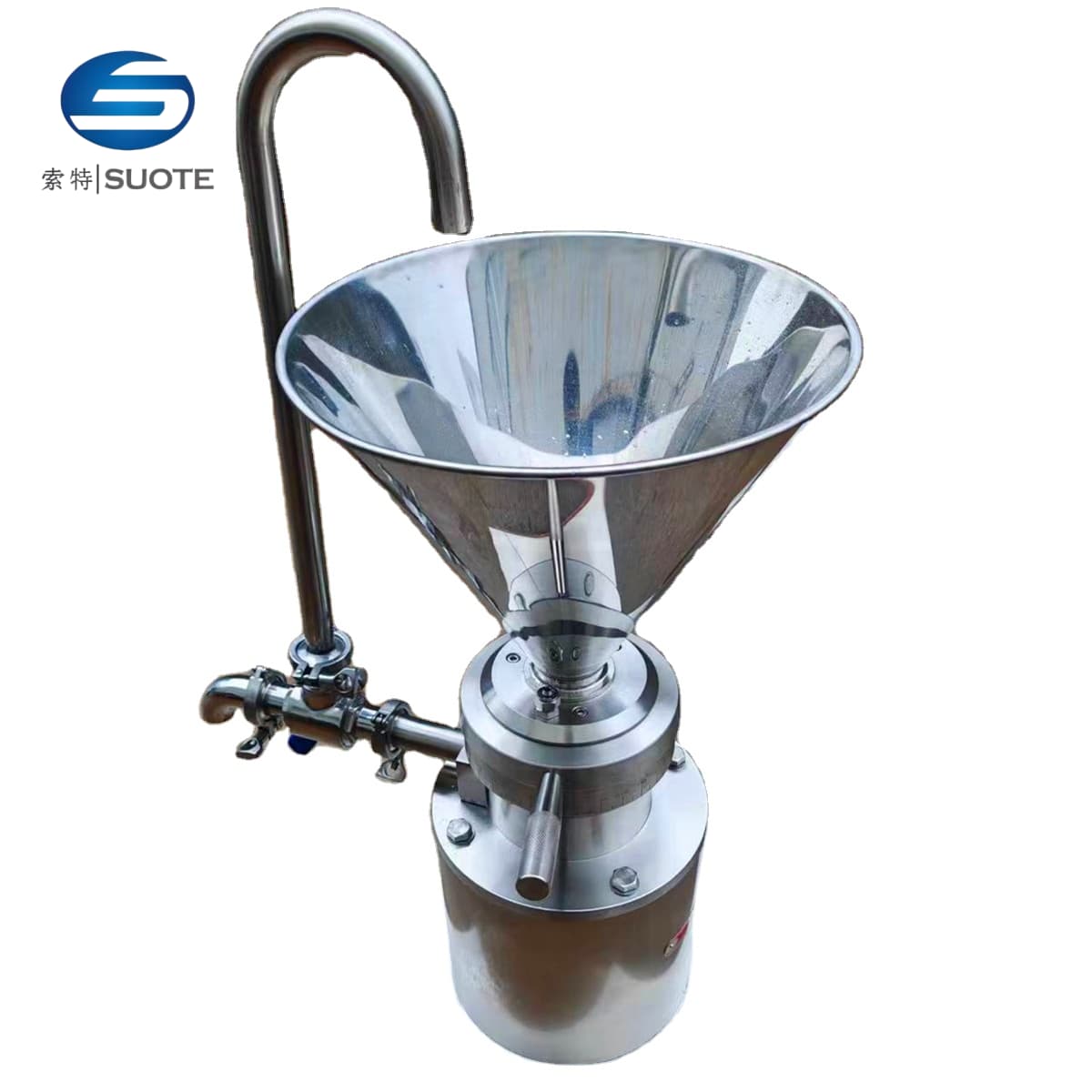Stainless Steel Vertical Colloid Mill For Grinding Nut Paste Jam 4