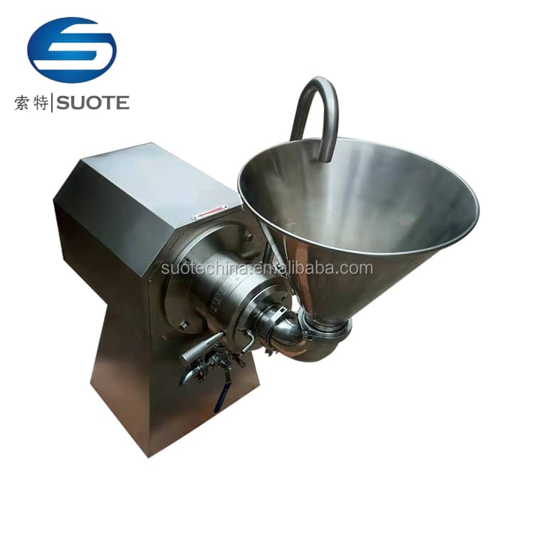 Grain Grinding Stainless Steel Horizontal Colloid Mill Machine 1