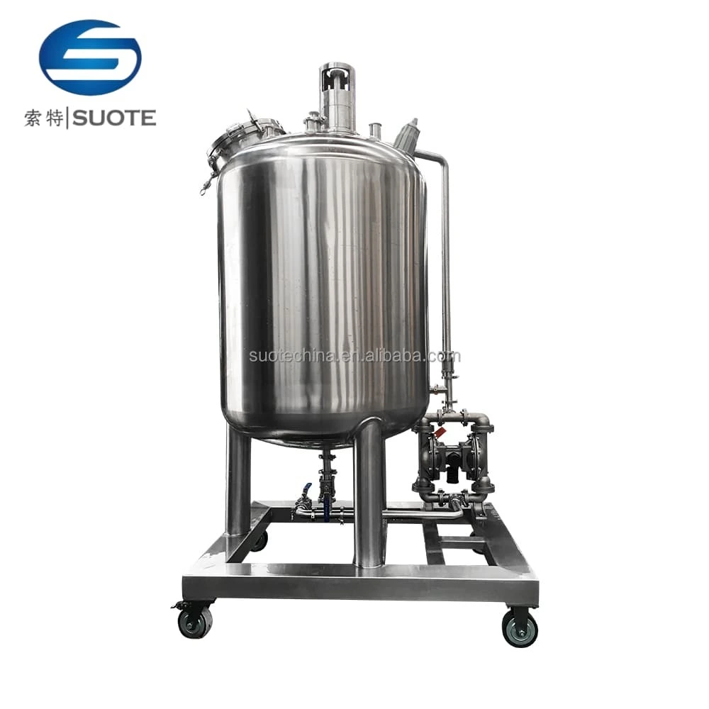 Stainless Steel Homogenizer Tank Disassembled For Pharmaceutical 1
