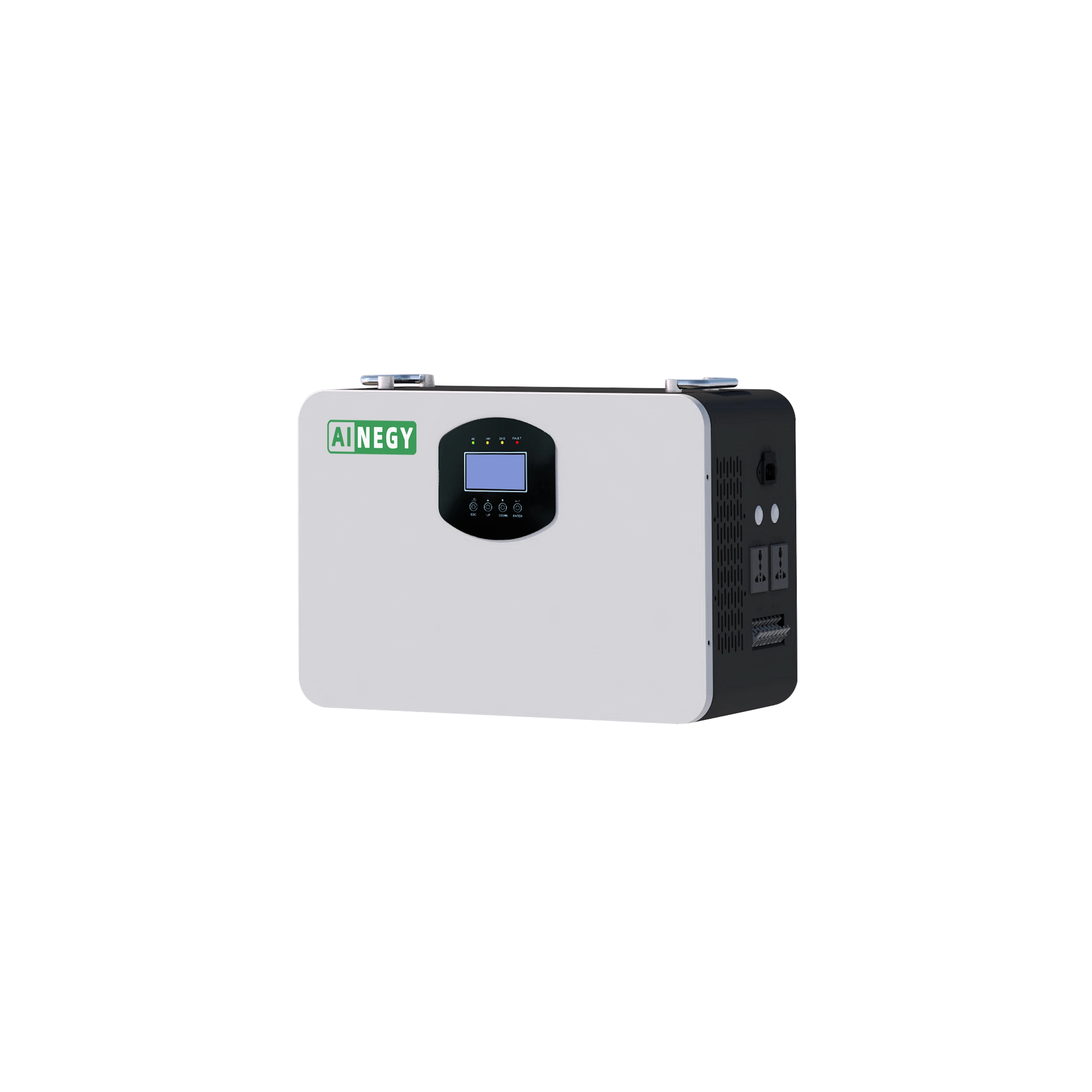 แบตเตอรี่ลิเธียมติดผนัง AINEGY ALL-In-One ESS 1KWh+1KW สำหรับการจัดเก็บพลังงานในบ้าน 1