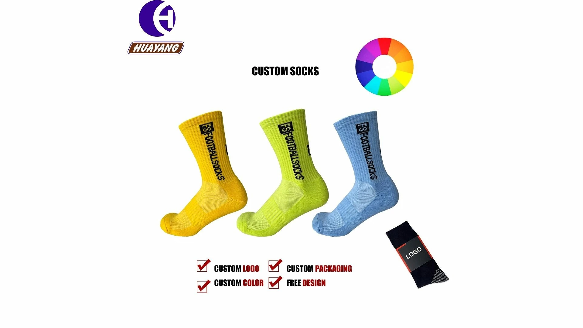 Custom Sports Socks with Low MOQ - Hot Sale Terry Inside Breathe Comfortable Socks 1