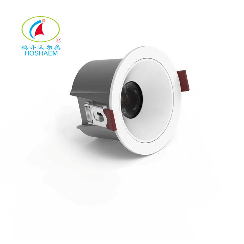 Hongsheng HOSHAEM 3 Zoll 8W LED Downlight COB Einbau 3000-6000K Deckenstrahler mit Treiber Beleuchtungshersteller 6