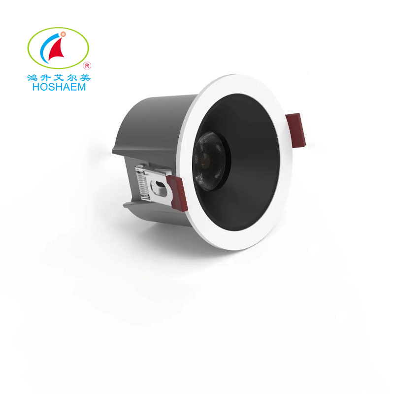 Hongsheng HOSHAEM 3 Zoll 8W LED Downlight COB Einbau 3000-6000K Deckenstrahler mit Treiber Beleuchtungshersteller 5