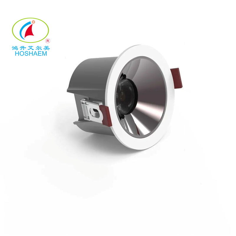 Hongsheng HOSHAEM 3 Zoll 8W LED Downlight COB Einbau 3000-6000K Deckenstrahler mit Treiber Beleuchtungshersteller 4