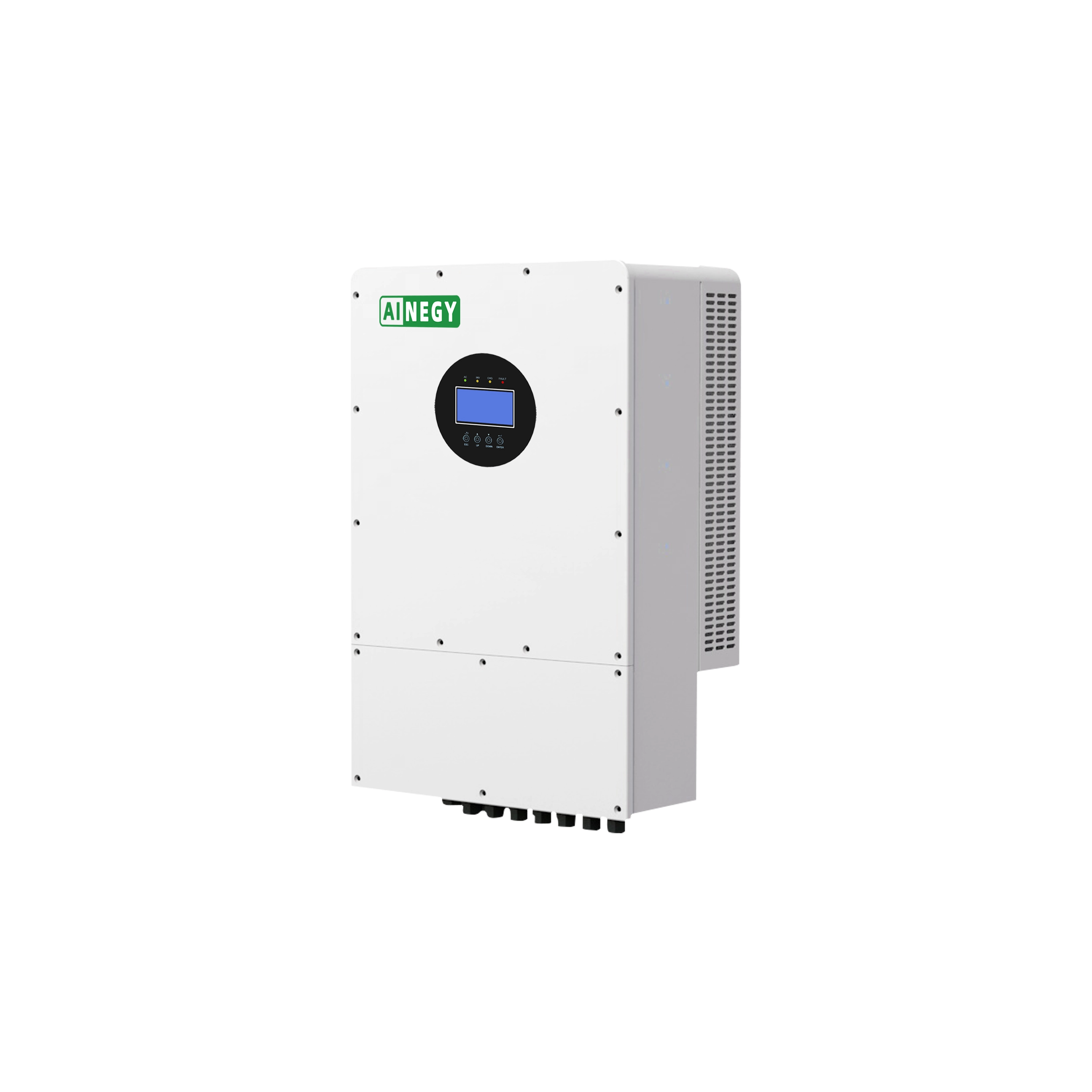 Biến tần năng lượng mặt trời một pha 12KW AINEGY Hybrid với Bộ điều khiển sạc MPPT để lưu trữ năng lượng tại nhà 1