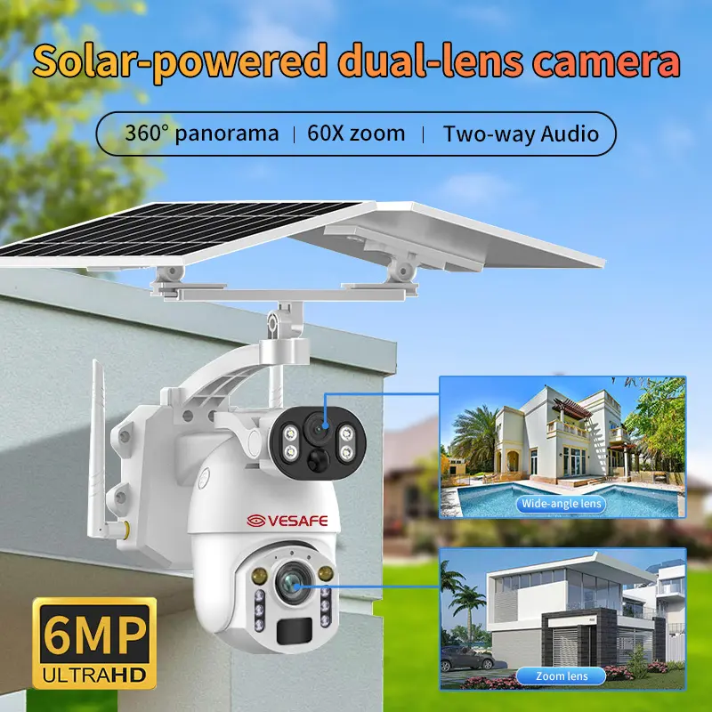 Latestsolar Security Camera 4g for Home 6