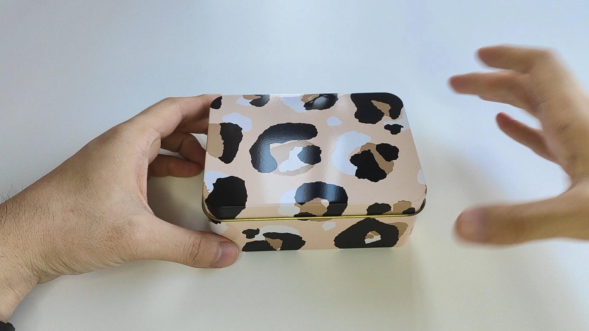 125*90*40mm custom Logo tin box 1