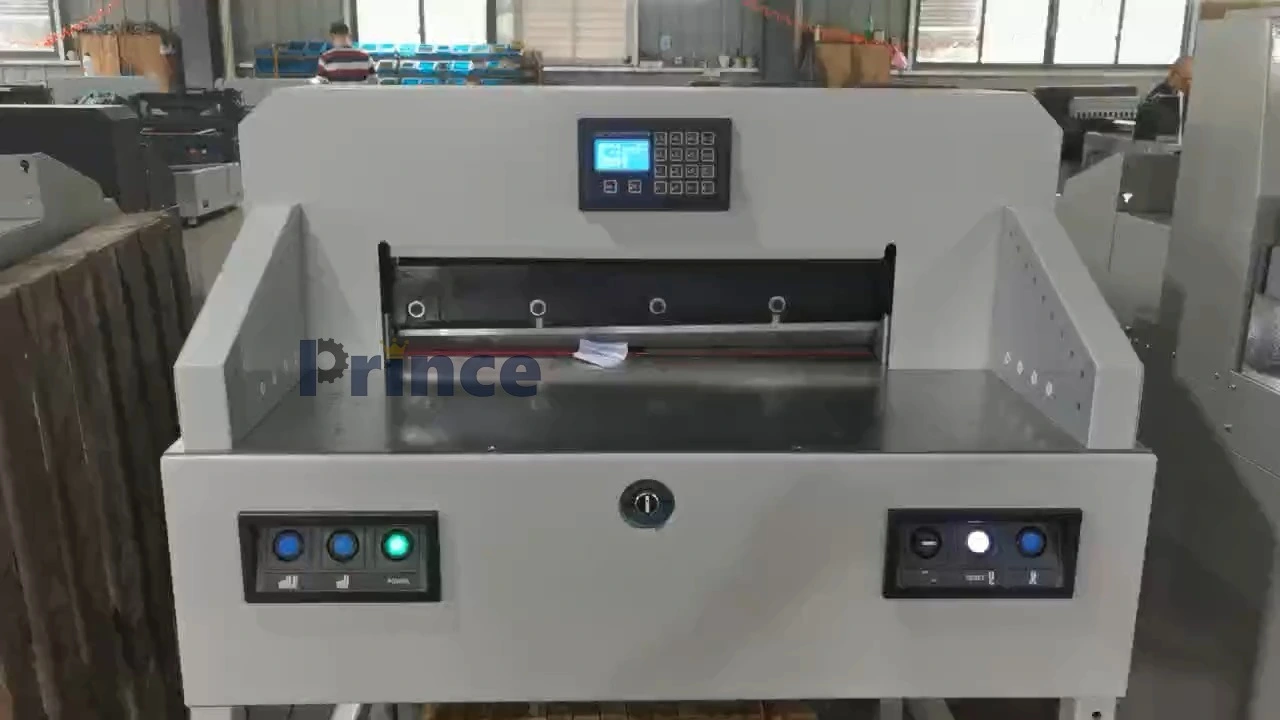 High precision 7208HD model paper cutter A3 A4 Paper cutting machine For Magazine Postcard Book And Card-paper 1