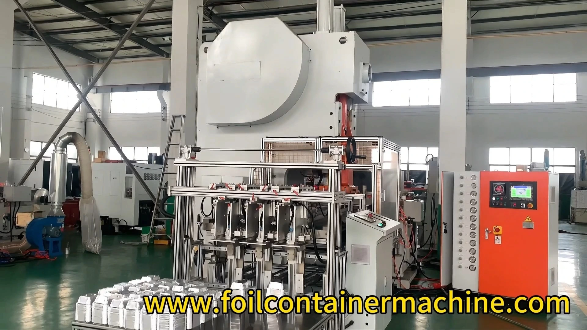 Multi Cavities Aluminium Foil Container Making Machine Punch Forming Mould With Pneumatic System For Container 1