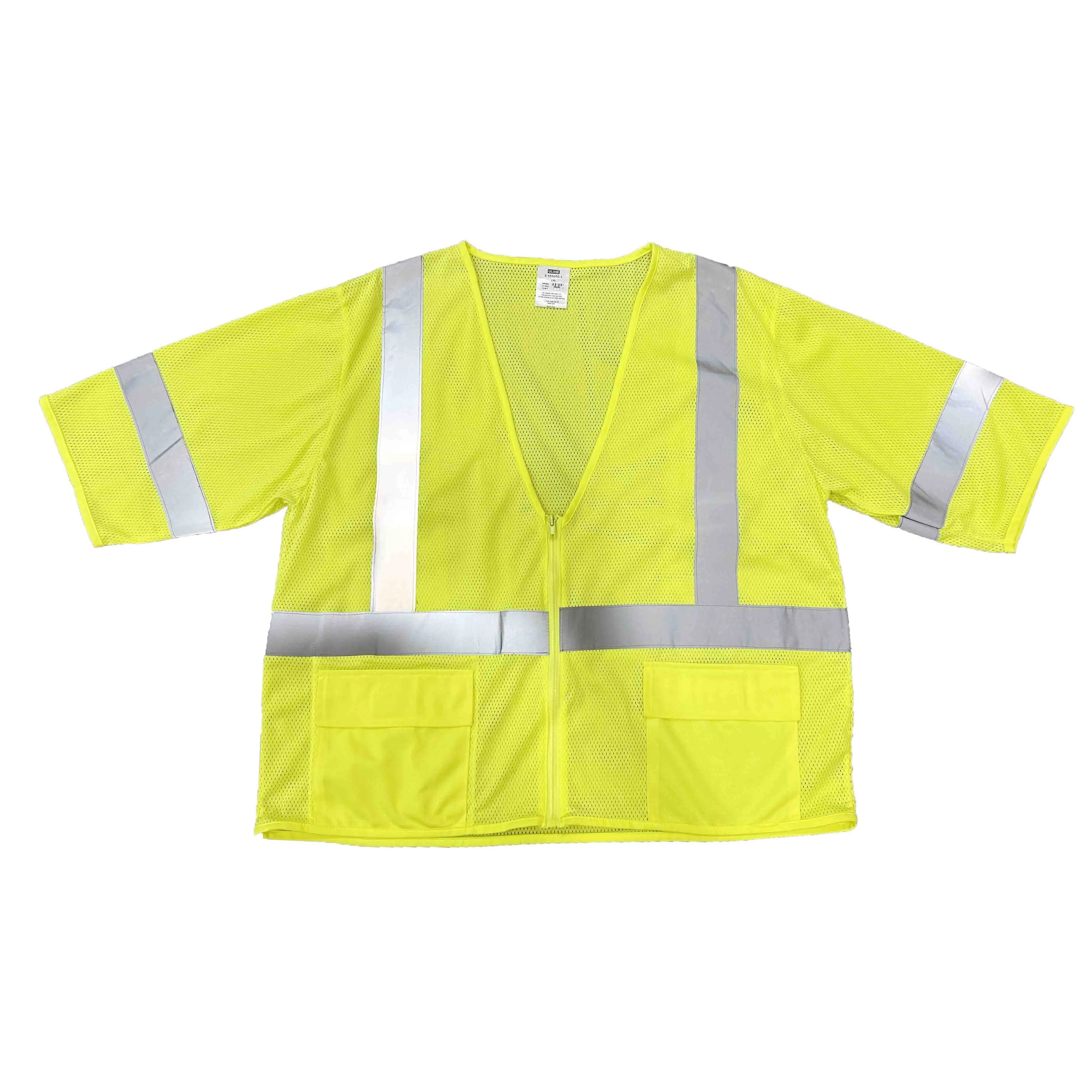 Camisa de trabajo de seguridad para visibilidad de carretera reflectante 1