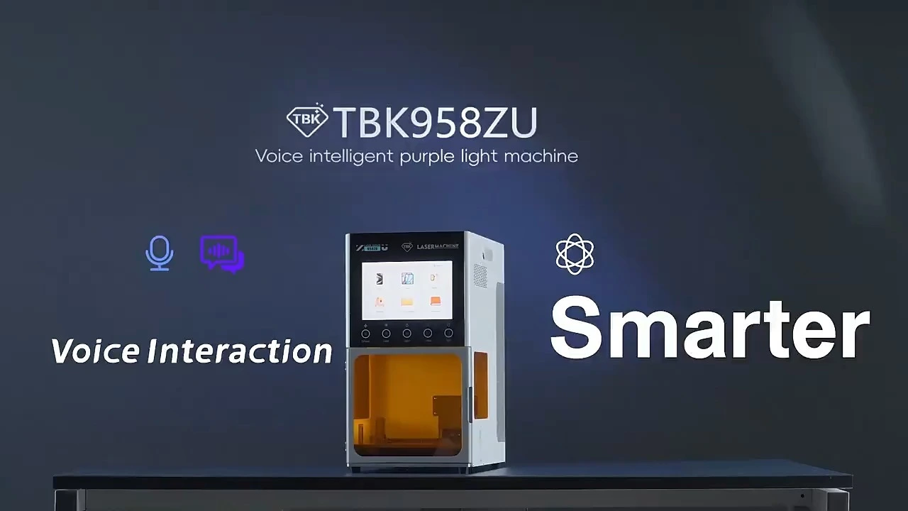 TBK 958Z Machine de marquage de séparateur de démontage d'écran Laser violet UV pour retirer la couverture en verre arrière de l'écran du téléphone et de l'iPad 1