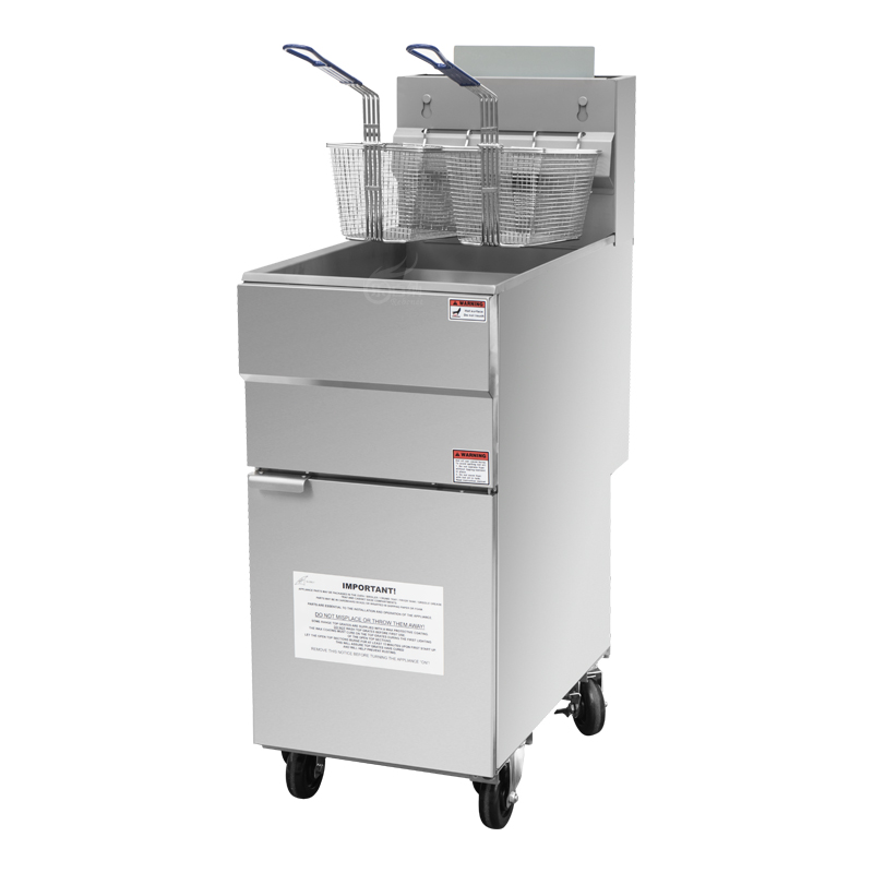 Коммерческая фритюрница с рейтингом Energy Star, газовый тип (F3E) 5