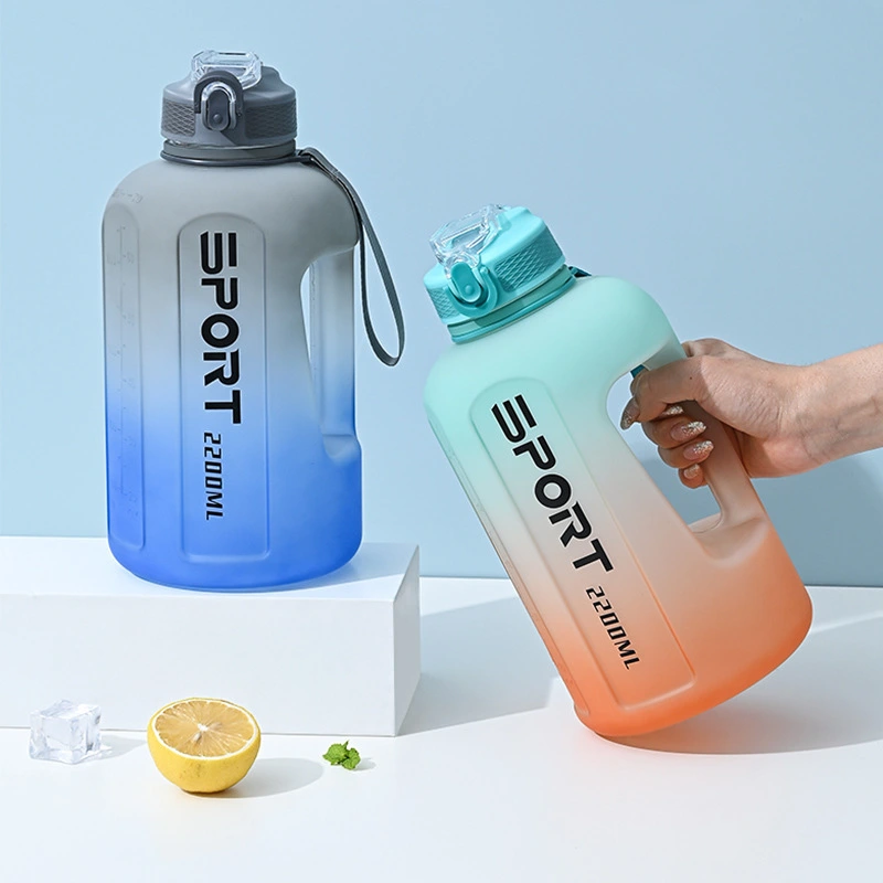 KingLine drinking water bottle water jug with lanyard for sports 1