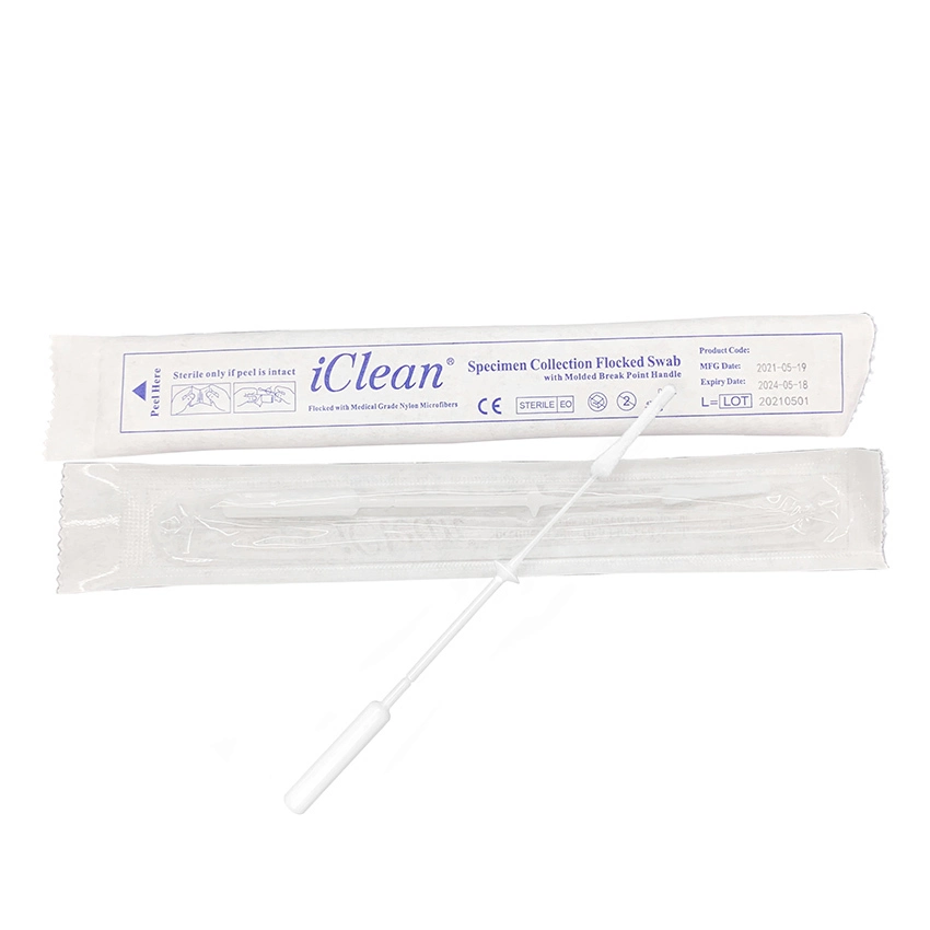 CM-FS913S-6 Mid-turbinate Nasal Flocked Swabs 1