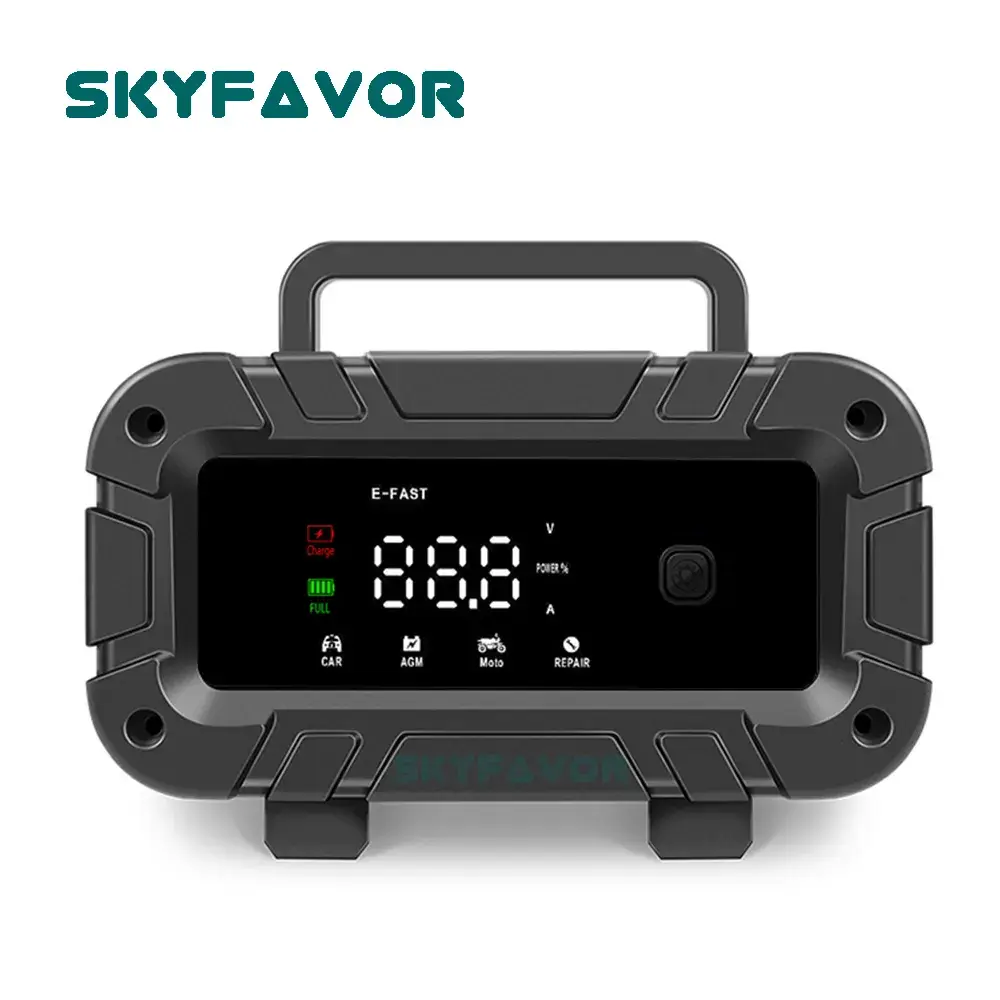 Best Car Battery Charger and Jump Starter by SKYFAVOR-2 2