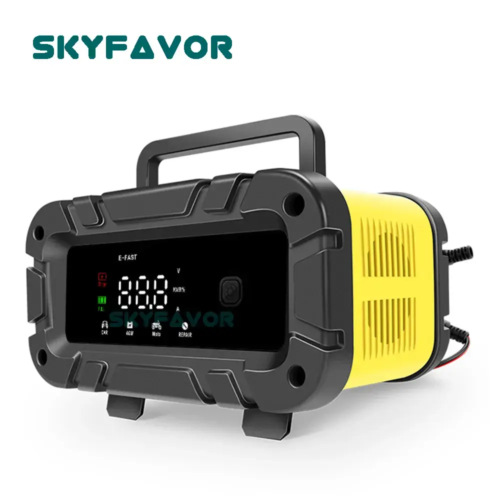 Best Car Battery Charger and Jump Starter by SKYFAVOR-2 6