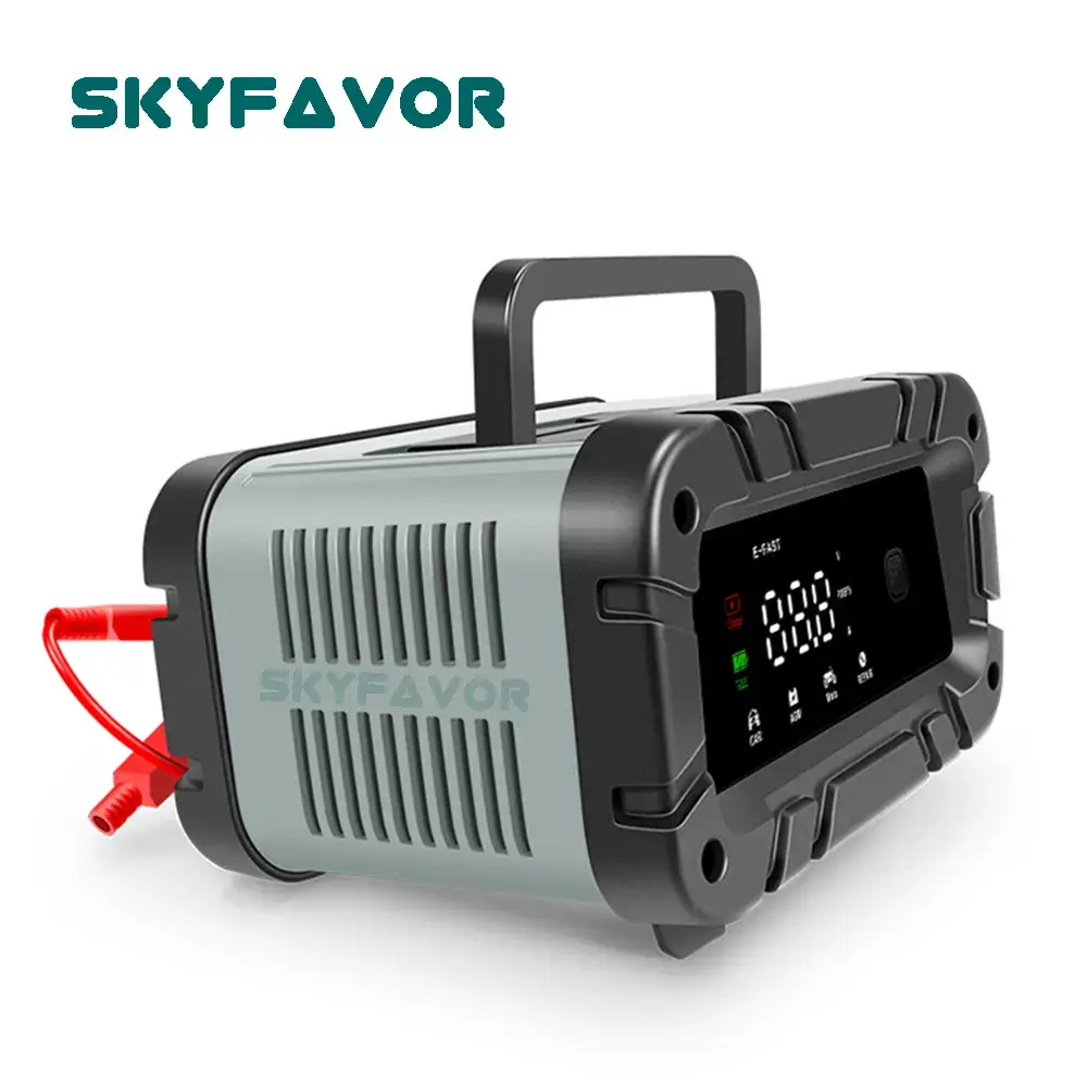 Best Car Battery Charger and Jump Starter by SKYFAVOR-2 4