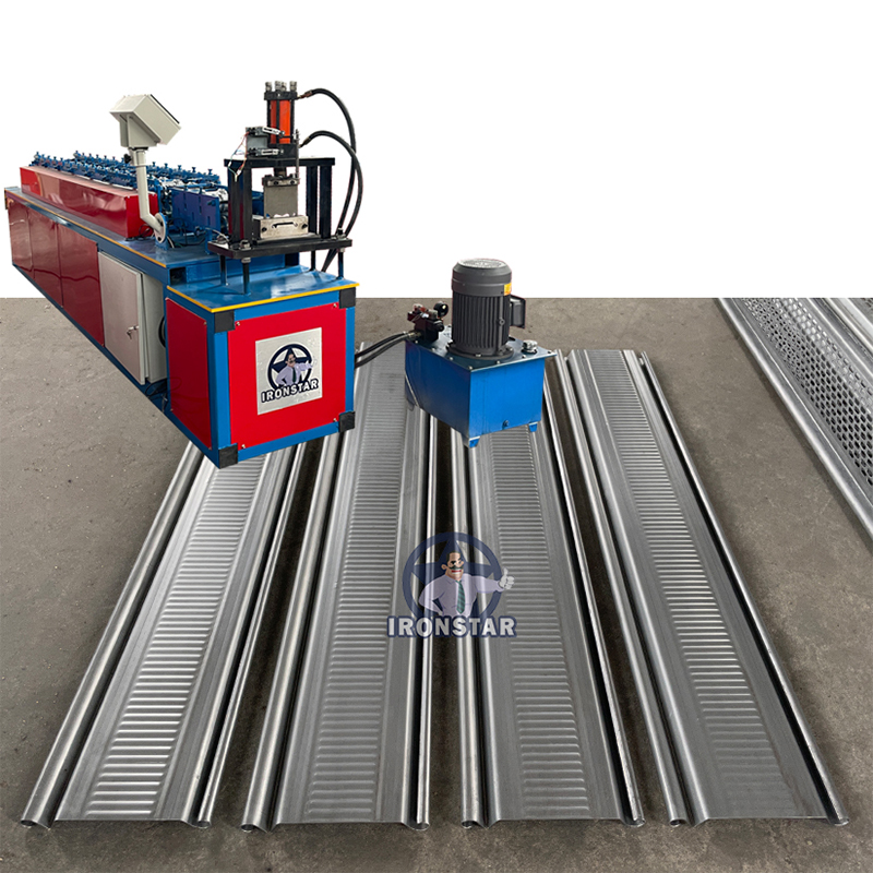 IRONSTAR 111mm roller shutter door forming machine in Colombia 1