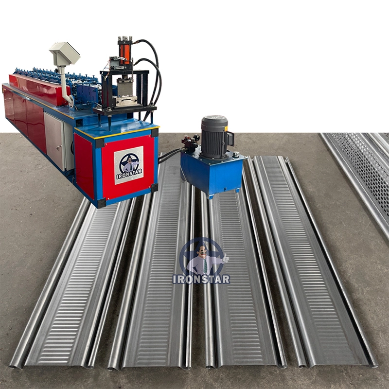 IRONSTAR 111mm roller shutter door forming machine in Colombia 1