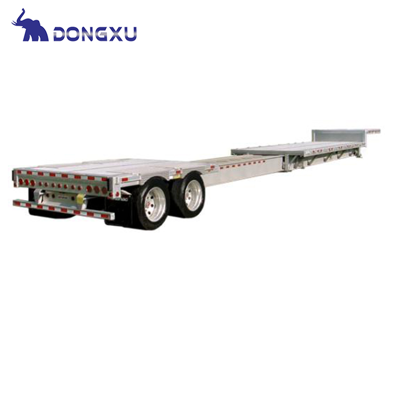 Extendable Semi Trailer for Flexible Cargo Transport 5