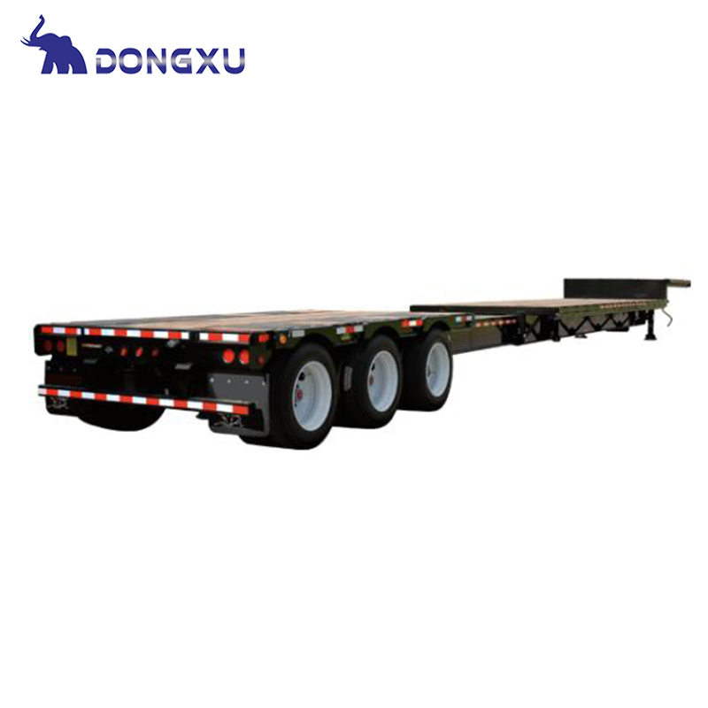 Extendable Semi Trailer for Flexible Cargo Transport 4