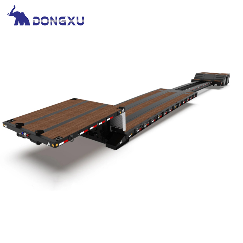 Extendable Semi Trailer for Flexible Cargo Transport 6