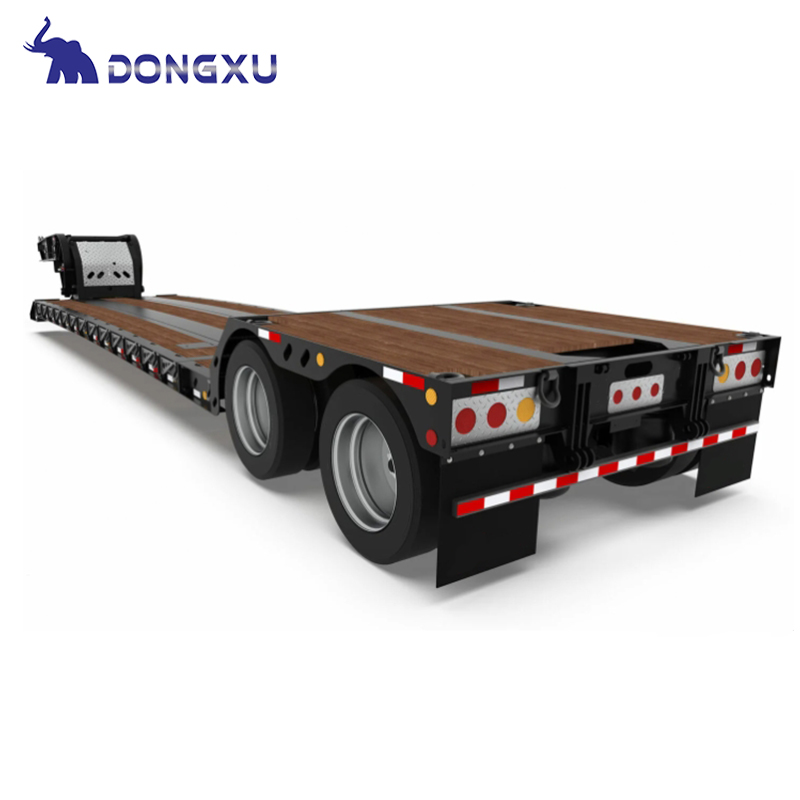 Extendable Semi Trailer for Flexible Cargo Transport 3