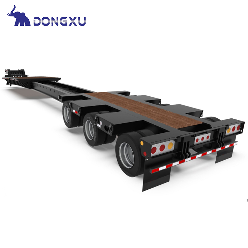 Semi-remorque extensible pour un transport de marchandises efficace 1