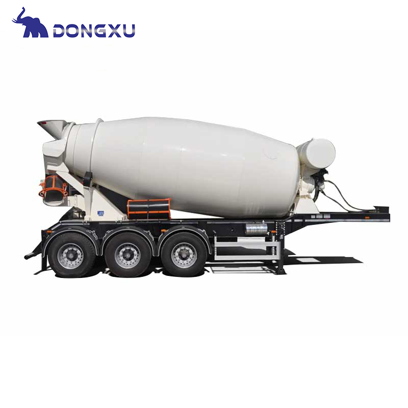 Concrete Mixer Semi Trailer for Construction Industry 1