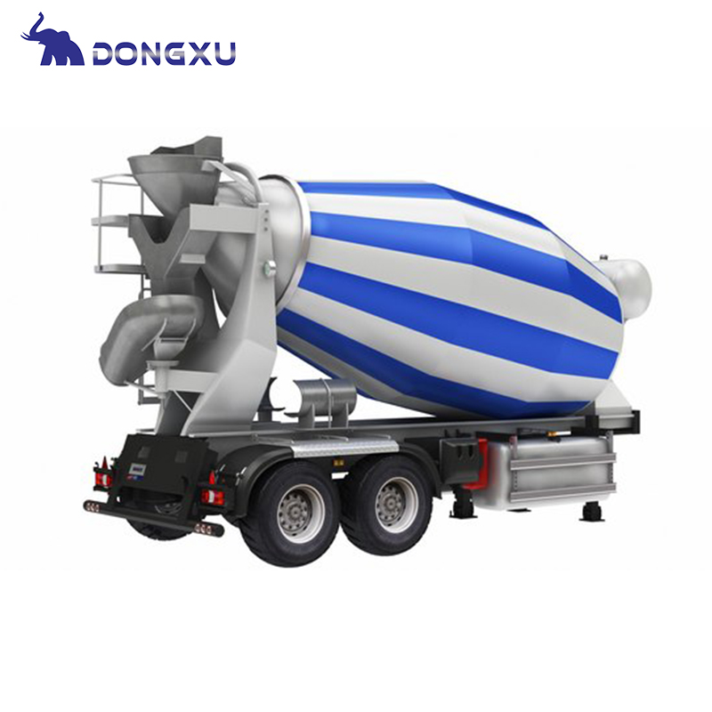 Concrete Mixer Semi Trailer for Construction Industry 5