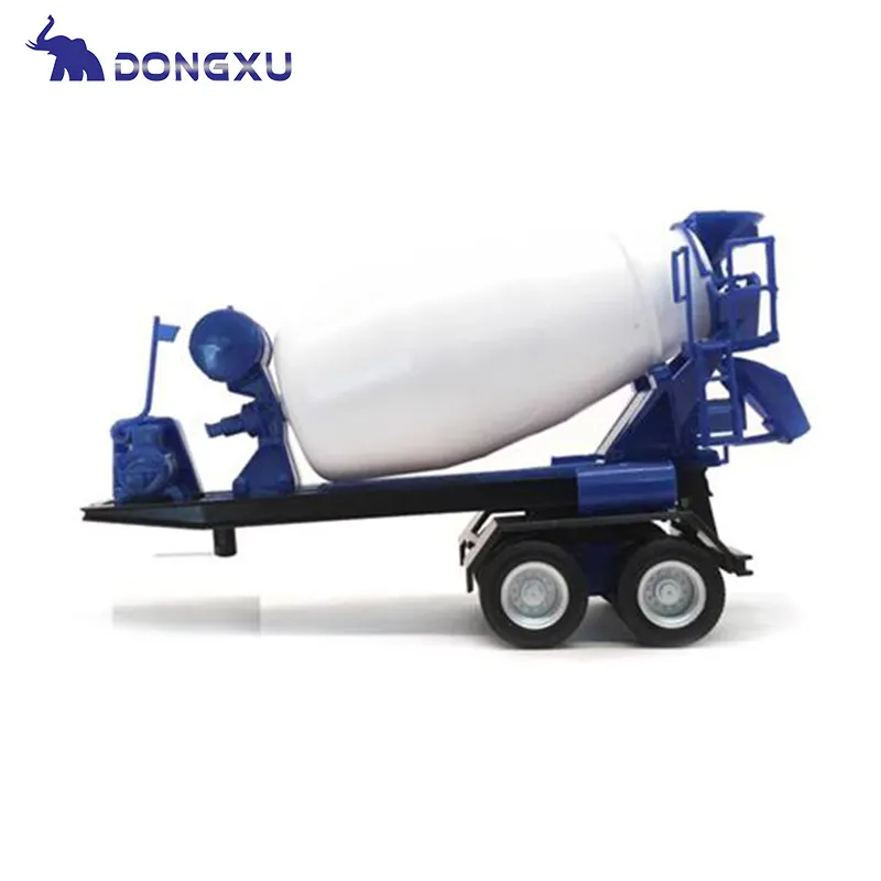 Creativeflatbed Tractor Trailer for Sand & Coal Customized Concrete Mix 4