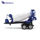Creativeflatbed Tractor Trailer for Sand & Coal Customized Concrete Mix 4
