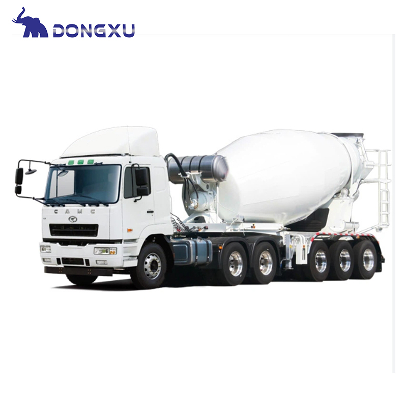 Concrete Mixer Semi Trailer for Construction Industry 3